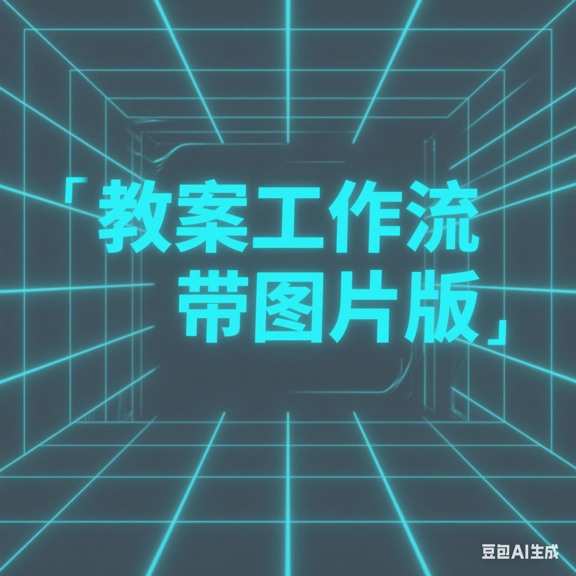 制式教案工作流V4版，内容带图片