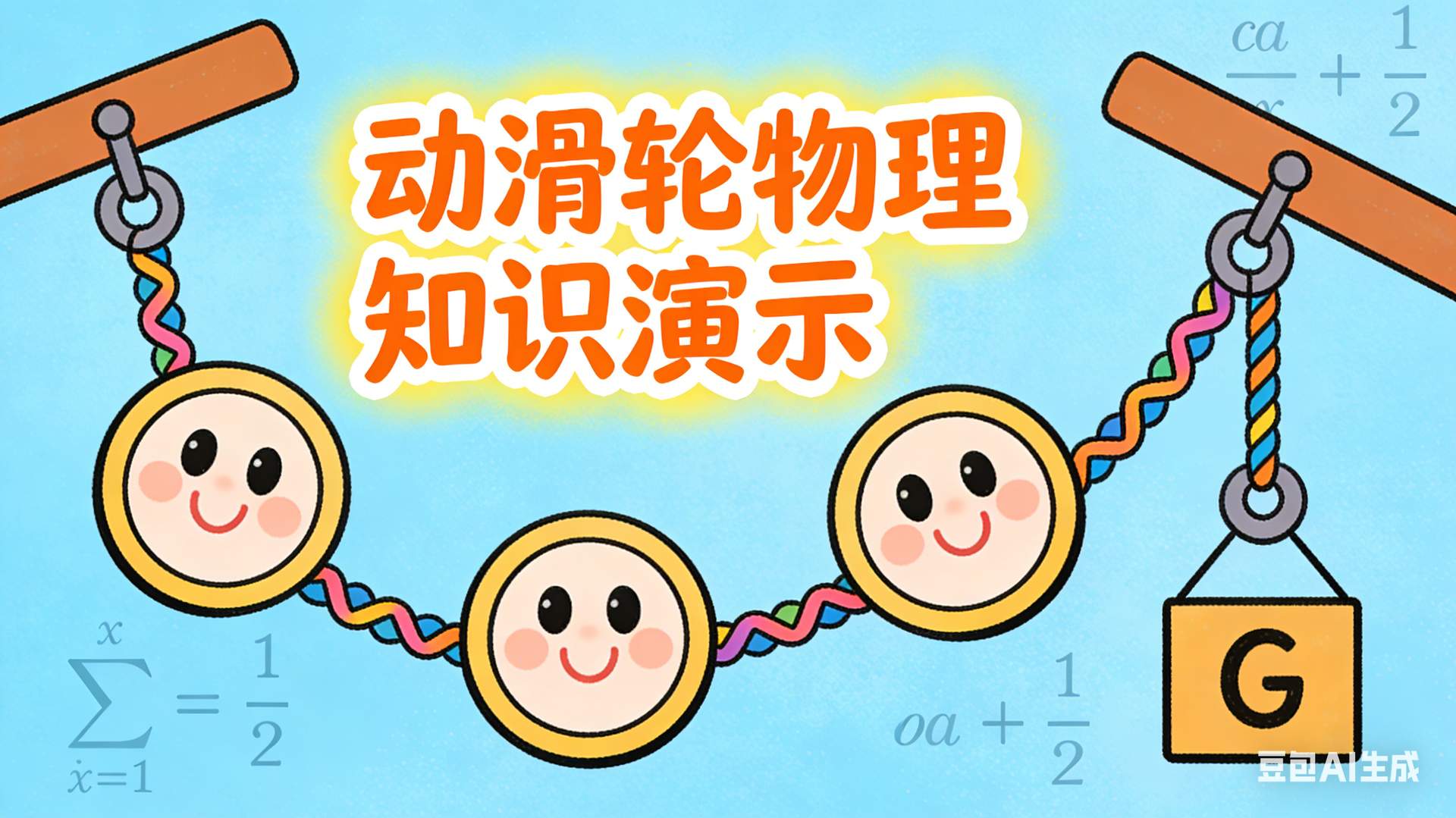 动滑轮物理知识演示