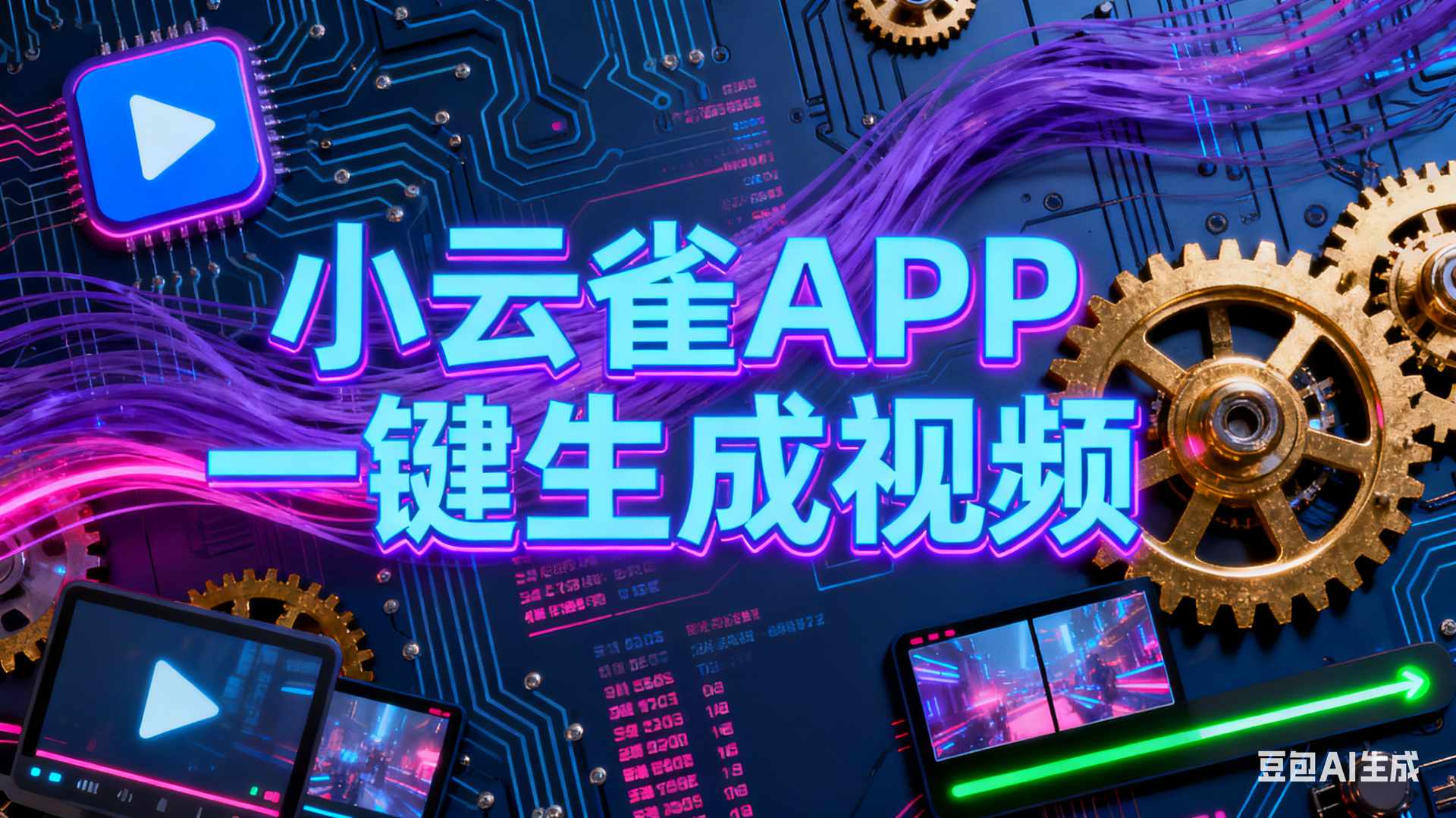 小云雀APP一键生成视频